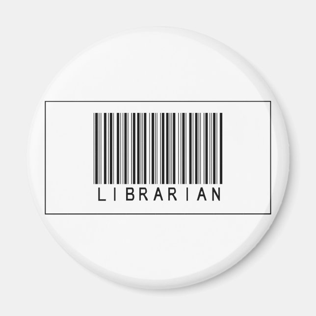 Imán Bibliotecario de Barcode (Frente)