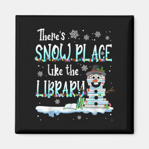 Imán Bibliotecario No hay lugar como la biblioteca de N