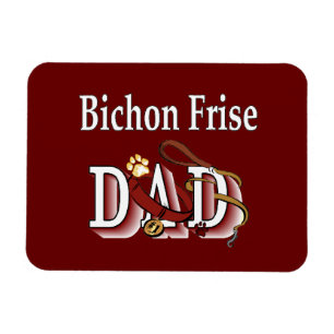 Imán Bichon Frise Dad