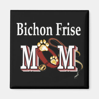 Imán Bichon Frise Dog MOM