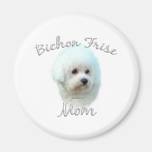 Imán Bichon Frise Mom 2