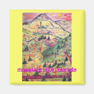 Imán bici de montaña Colorado