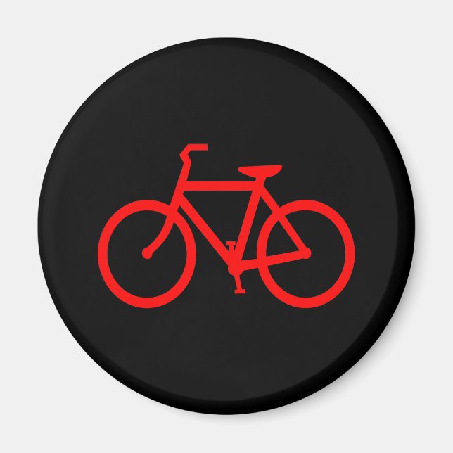 Imán Bici Roja (Frente)