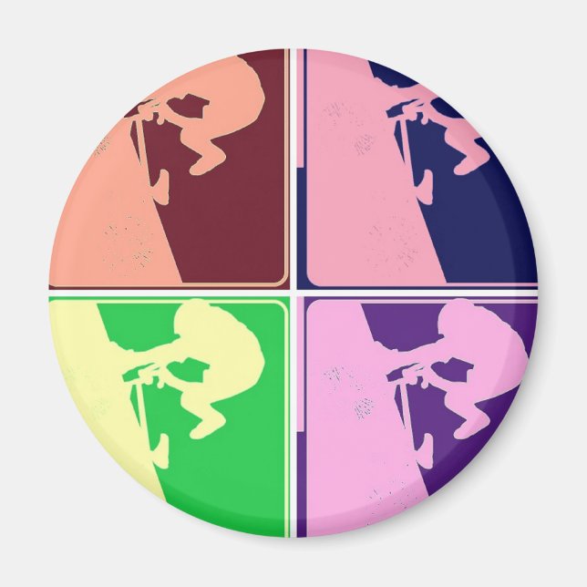 Imán Bicicleta BMX (Frente)