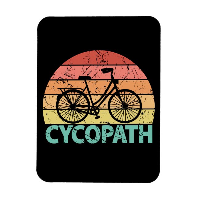 Imán Bicicleta Ciccopath divertida (Vertical)