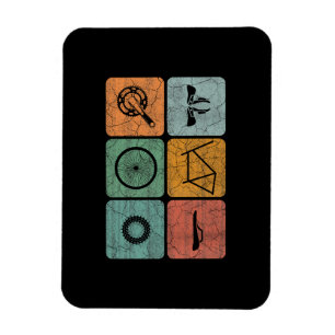 Imán Bicicleta Ciclismo Piezas de bicicleta Vintage Reg