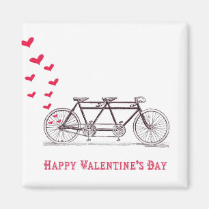 Imán Bicicleta construida para dos imanes El día de San