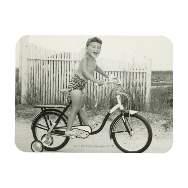 Imán Bicicleta de chica (Horizontal)