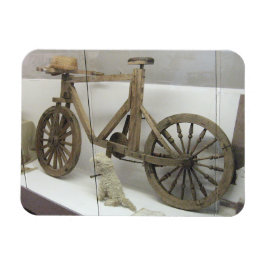 Imán Bicicleta de madera, Museo de Rumsiskis, LITHUANIA
