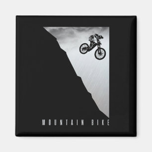 Imán Bicicleta de montaña cuesta abajo vintage Mtb Down