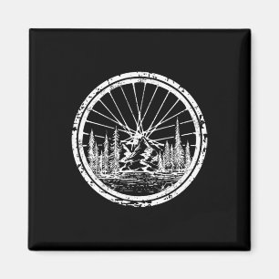 Imán Bicicleta de montaña - Diseño de rueda de Mtb Bici