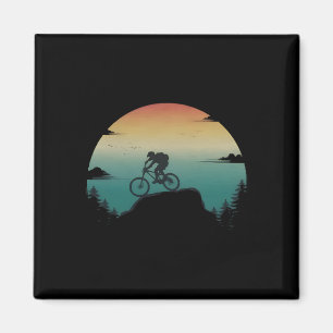 Imán Bicicleta de montaña vintage Mtb ciclismo de desce