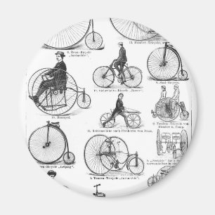 Imán Bicicleta de rueda alta Penny Farthing