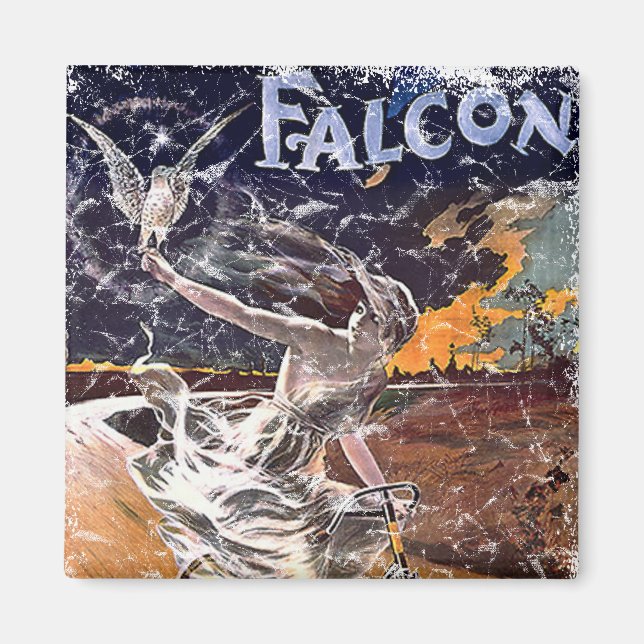 Imán Bicicleta Falcon - angustiada (Frente)