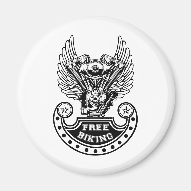 Imán Bicicleta gratis (Frente)