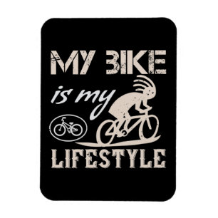 Imán Bicicleta - Mi bicicleta es mi estilo de vida