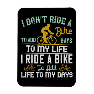 Imán Bicicleta - Una bicicleta le da vida a mis días