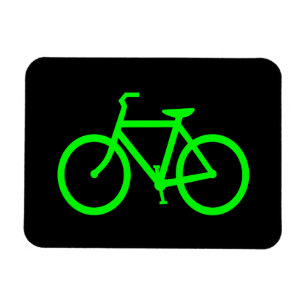 Imán Bicicleta Verde Lima