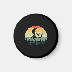 Imán Bicicleta Vintage Downhill MTB Mountain