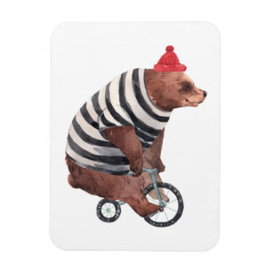 Imán Bicycle Fun Bear