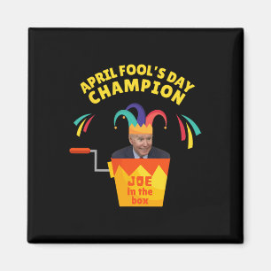 Imán Biden April Fool Day Champ Humor político pro T