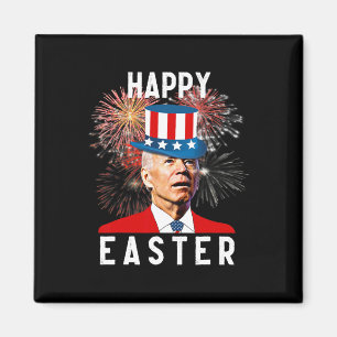 Imán Biden Feliz Pascua Para El Gracioso 4 De Julio