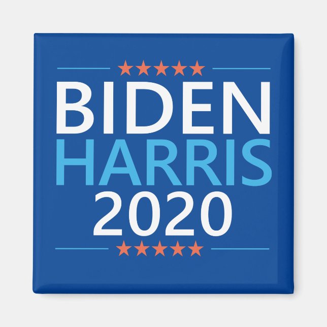 Imán Biden Harris 2020 para las elecciones presidencial (Frente)