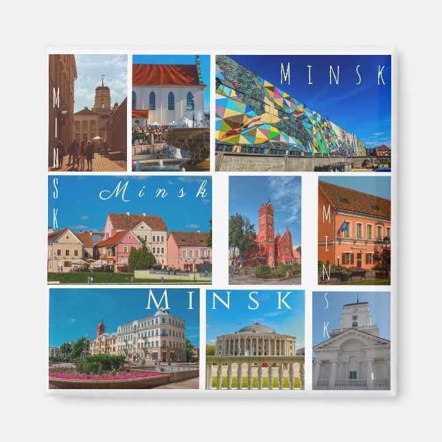 Imán BielorruБ е л а р с de Minsk snihtsniht Bursátil A (Frente)