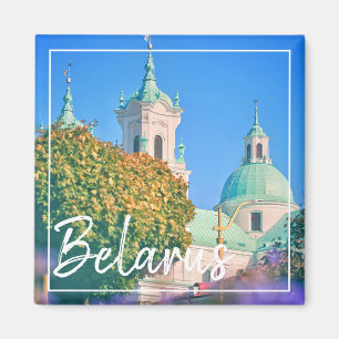 Imán Bielorrusia Arquitectura Hrodna Grodno City Magnet