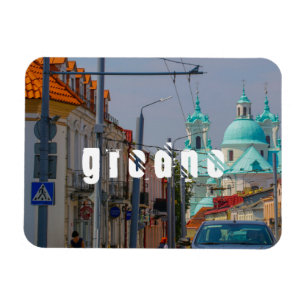 Imán Bielorrusia Grodno Paisaje Urbano Arquitectura de 