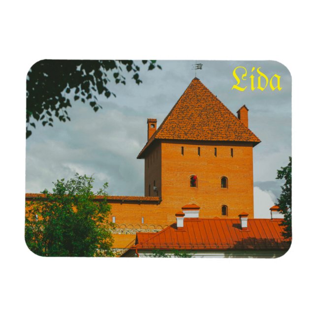Imán Bielorrusia Lida City Castle Architecture (Horizontal)