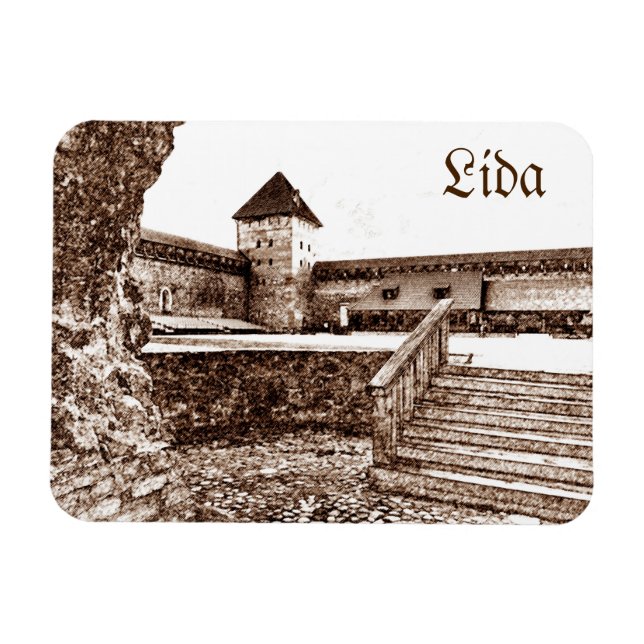 Imán Bielorrusia Lida City Castle Architecture (Horizontal)
