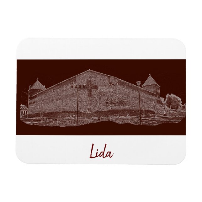 Imán Bielorrusia Lida City Castle Architecture (Horizontal)