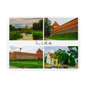 Imán Bielorrusia Lida Cityscape City Street Architectur