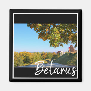 Imán Bielorrusia Mapa de Arquitectura del Castillo Nava