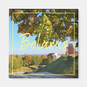 Imán Bielorrusia Mapa de Arquitectura del Castillo Nava