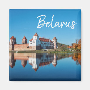 Imán Bielorrusia Mir Castle Architecture Landscape Magn