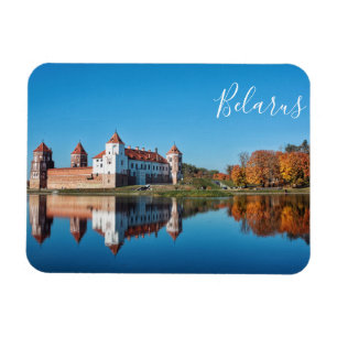 Imán Bielorrusia Mir Castle Architecture Magnet