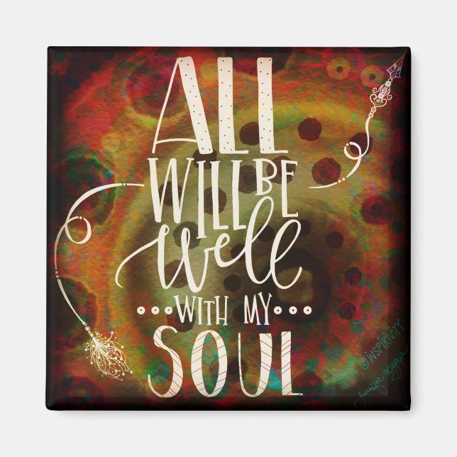 Imán Bien Moderno Con Mi Inespiritualidad Masculina Del (Frente)