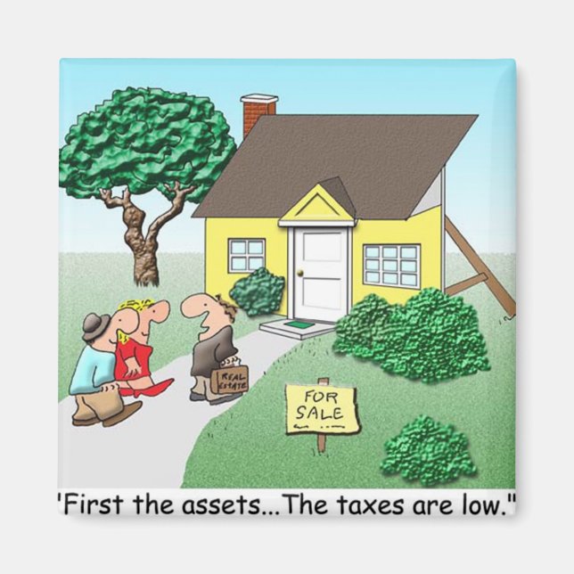 Imán Bienes Raíces (Frente)