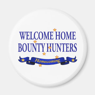 Imán Bienvenida Cazadores de Bounty de Casa