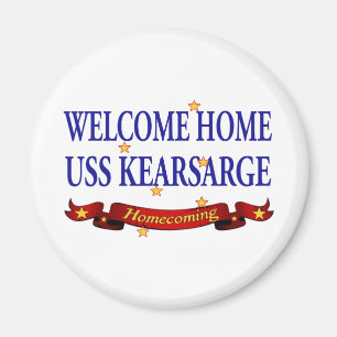 Imán Bienvenida Hogar USS Kearsarge