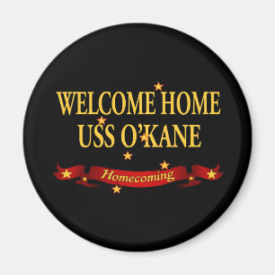 Imán Bienvenida Hogar USS O'Kane