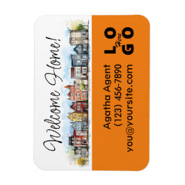 Imán Bienvenida Regalo de cierre inmobiliario