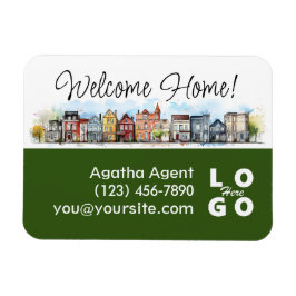 Imán Bienvenida Regalo de cierre inmobiliario