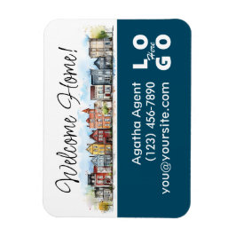 Imán Bienvenida Regalo de cierre inmobiliario