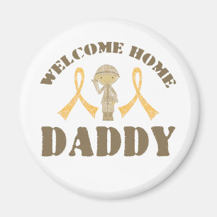 Imán Bienvenido a casa papá