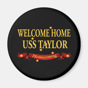 Imán Bienvenido a casa USS Taylor