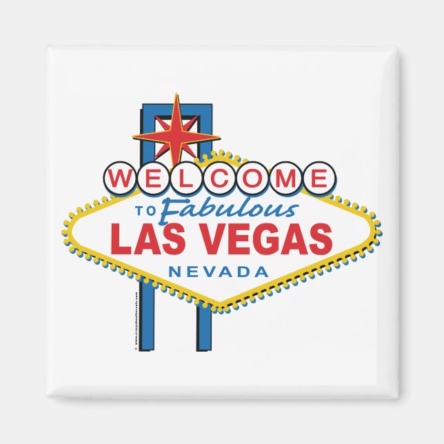 Imán Bienvenido a Las Vegas (Frente)