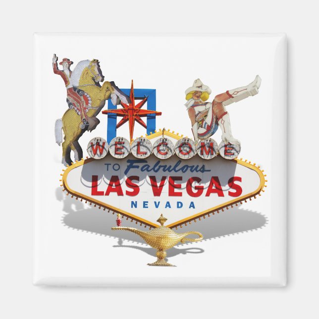 Imán Bienvenido a Las Vegas (Frente)
